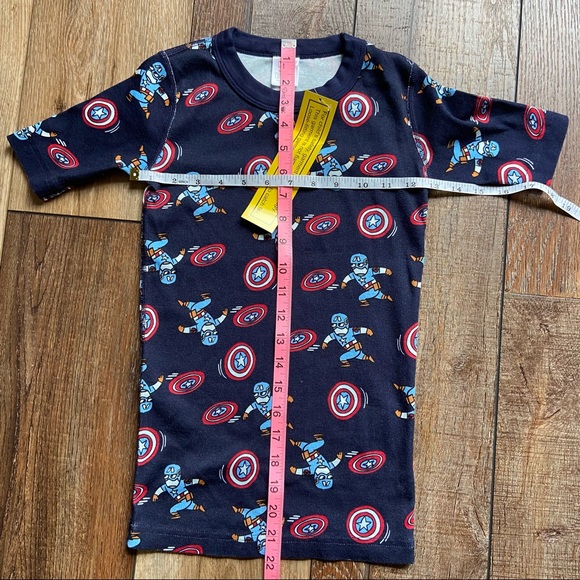 Set of 2 Hanna Andersson Kids Pajama Sleep T Shirts Size 8 and 10 - Picture 13 of 16